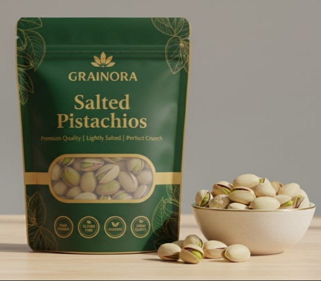 Salted pistachios 150g